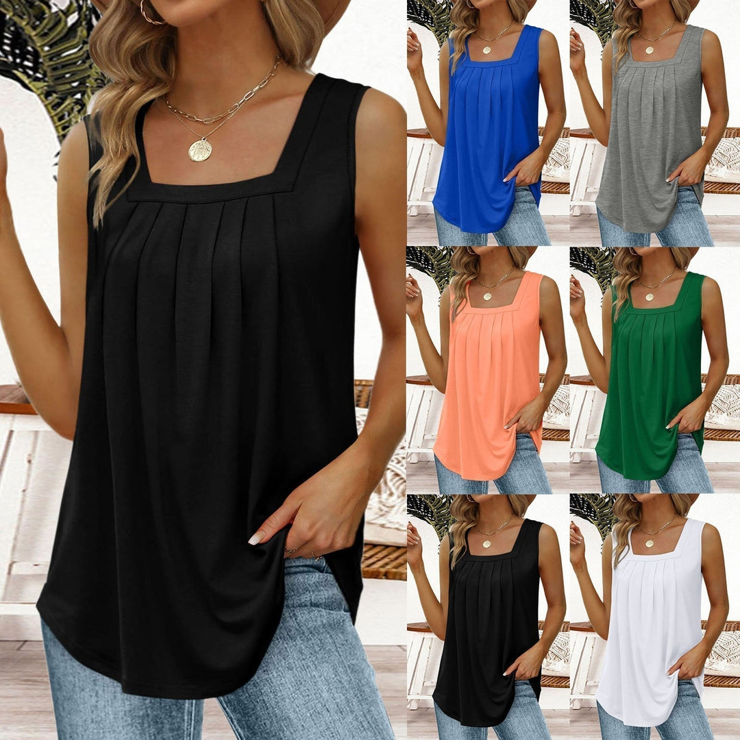 Mirla | Tank-Top med rund halsringning-Eva Jonsson
