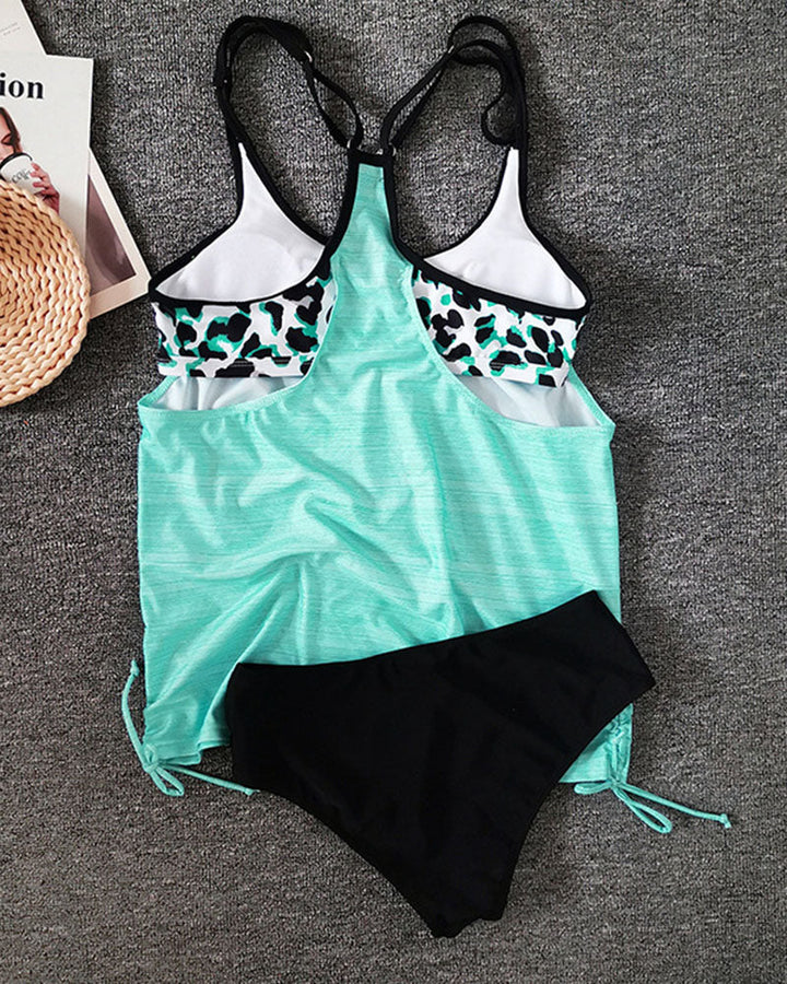 Mirla | Tankini med leopardmönster-Eva Jonsson