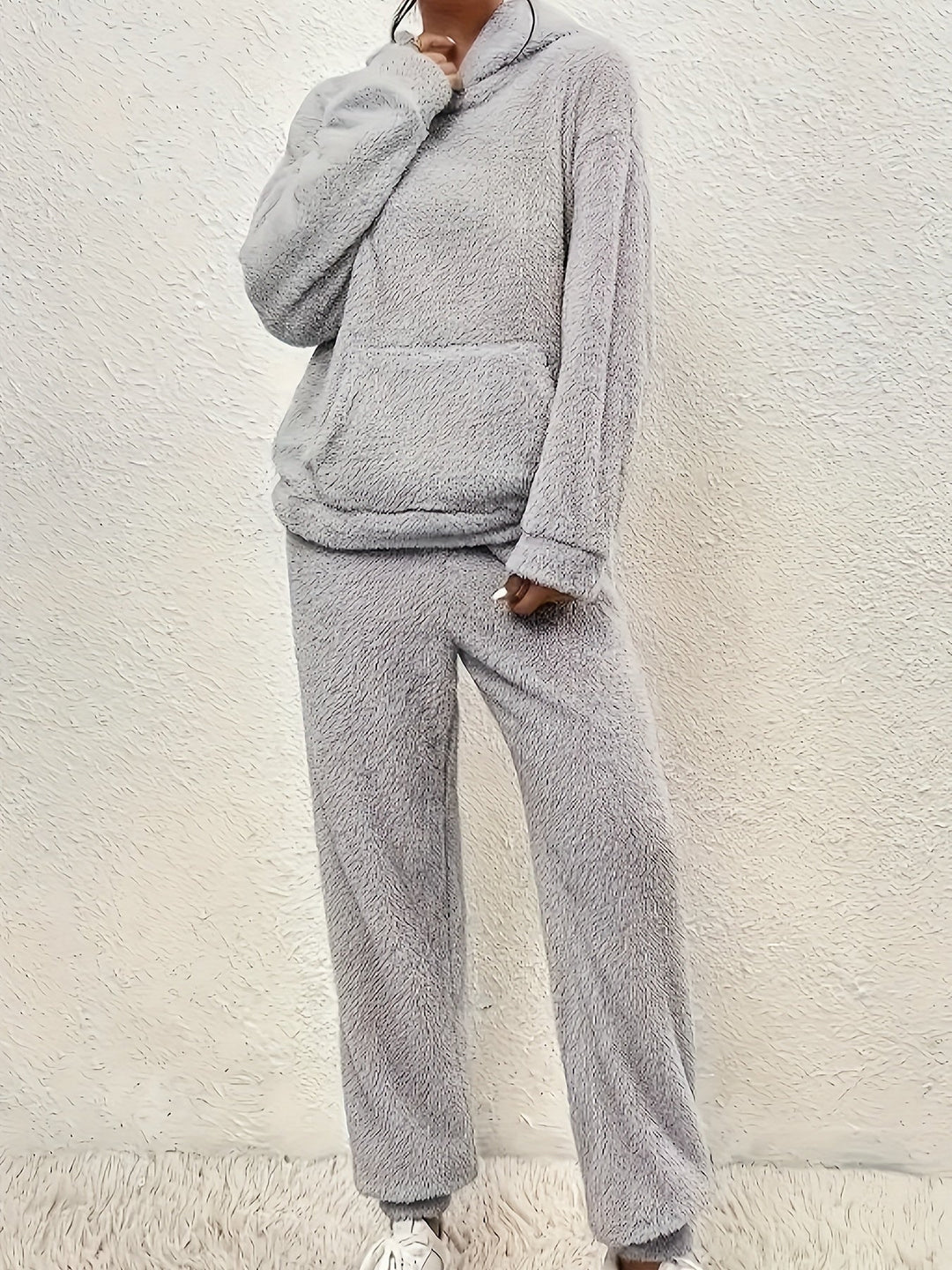 Mirla | Teddy Dam Vinterset med Hoodie och Byxor-Eva Jonsson