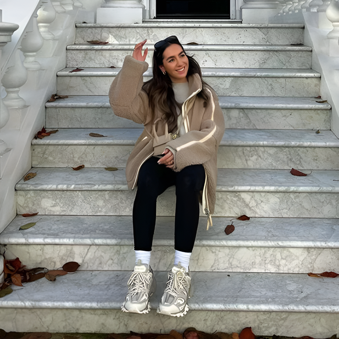 Mirla | Teddy fleecejacka för damer-Eva Jonsson