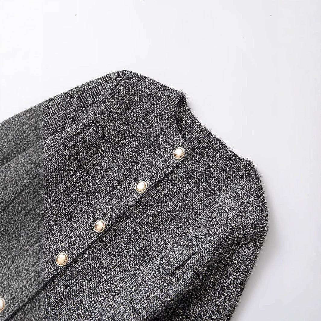 Mirla | Texturerat Litet Chanel-Stil Jackett-Eva Jonsson