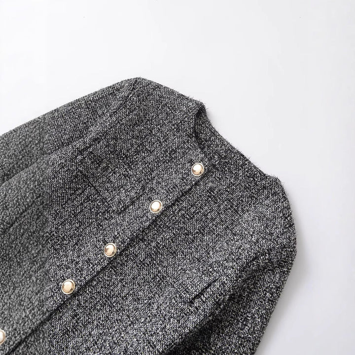 Mirla | Texturerat Litet Chanel-Stil Jackett-Eva Jonsson