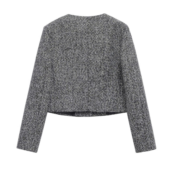 Mirla | Texturerat Litet Chanel-Stil Jackett-Eva Jonsson