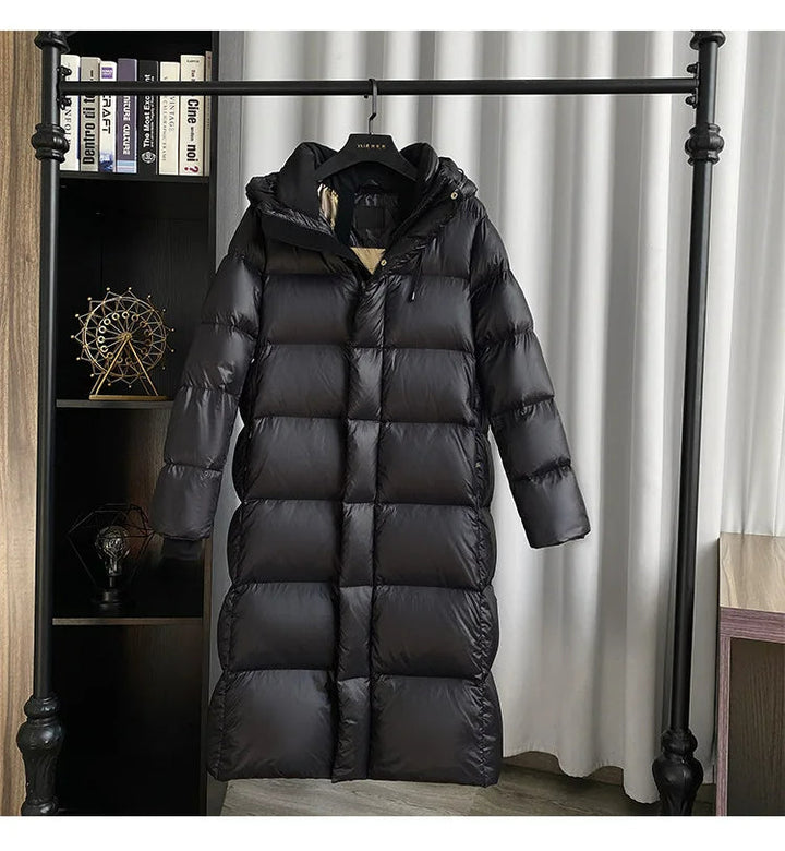 Mirla | Tjock puffer huva dunjacka-Eva Jonsson