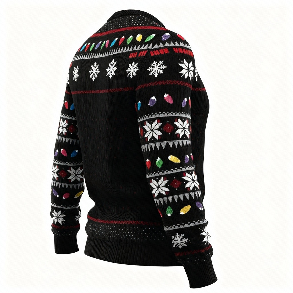 Mirla | Tomte Print - Ful Jul-Ikon-Mashup Ful Tröja-Eva Jonsson