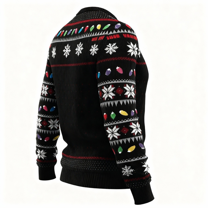 Mirla | Tomte Print - Ful Jul-Ikon-Mashup Ful Tröja-Eva Jonsson