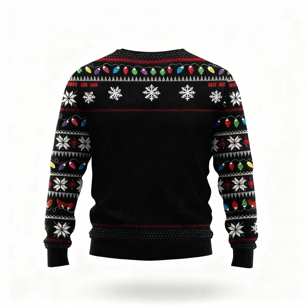 Mirla | Tomte Print - Ful Jul-Ikon-Mashup Ful Tröja-Eva Jonsson
