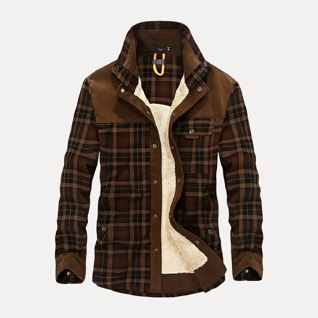 Mirla | Trail Wool Plaid Jacka-Eva Jonsson
