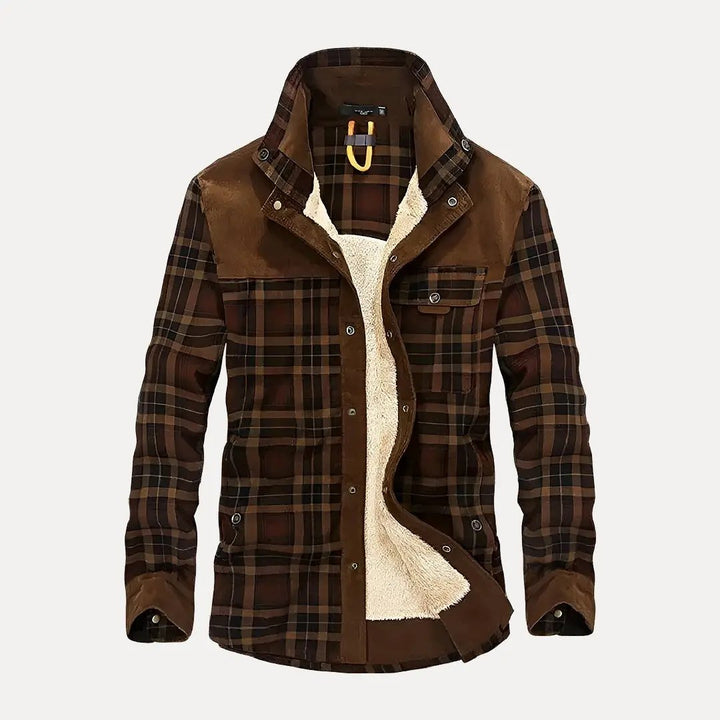 Mirla | Trail Wool Plaid Jacka-Eva Jonsson