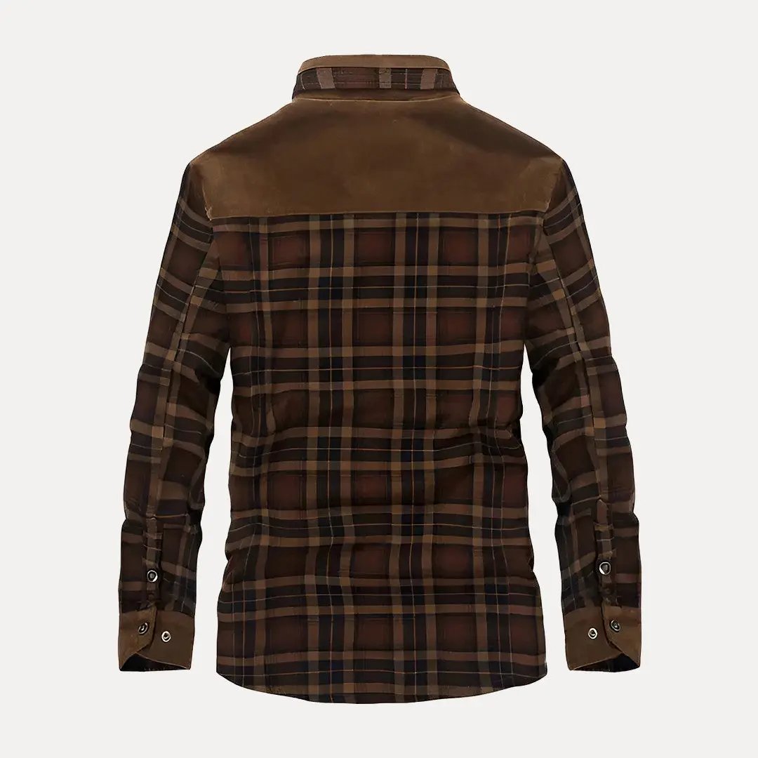 Mirla | Trail Wool Plaid Jacka-Eva Jonsson