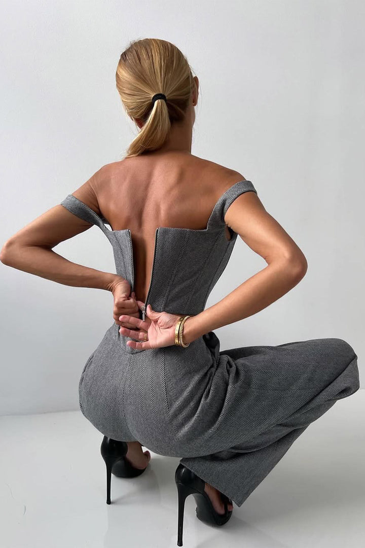 Mirla | Tredelad Kostym med Dubbel Blazer-Eva Jonsson