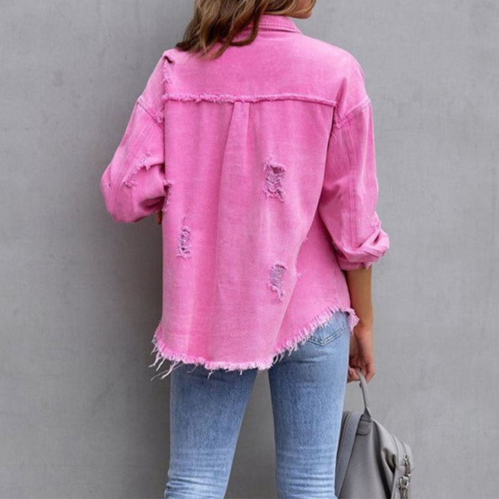 Mirla | Trendig Denimjacka för kvinnor-Eva Jonsson