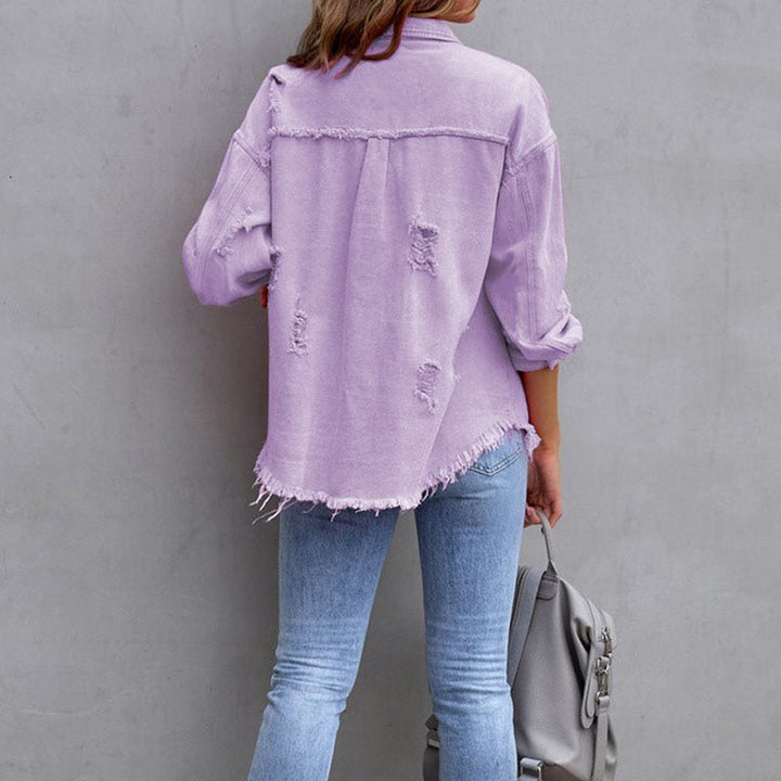 Mirla | Trendig Denimjacka för kvinnor-Eva Jonsson