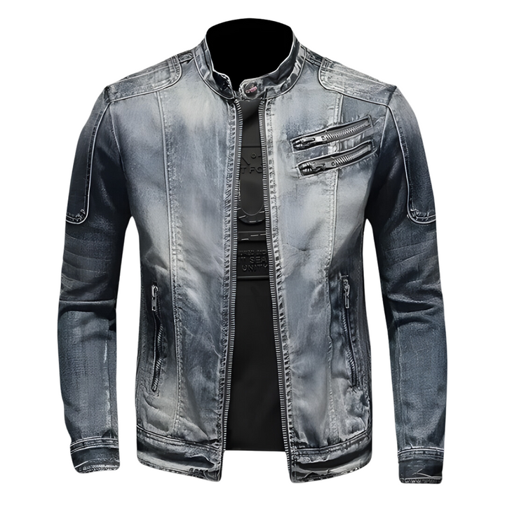 Mirla | Trendig Jeansjacka för Män-Eva Jonsson