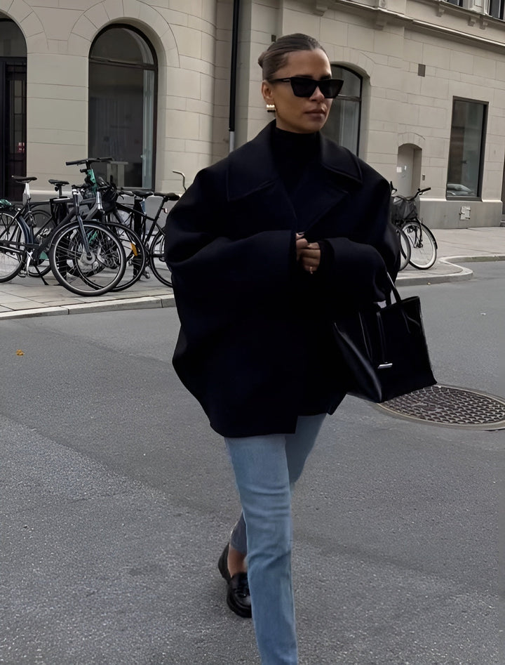 Mirla | Trendig Överstorleks Ullrock-Eva Jonsson