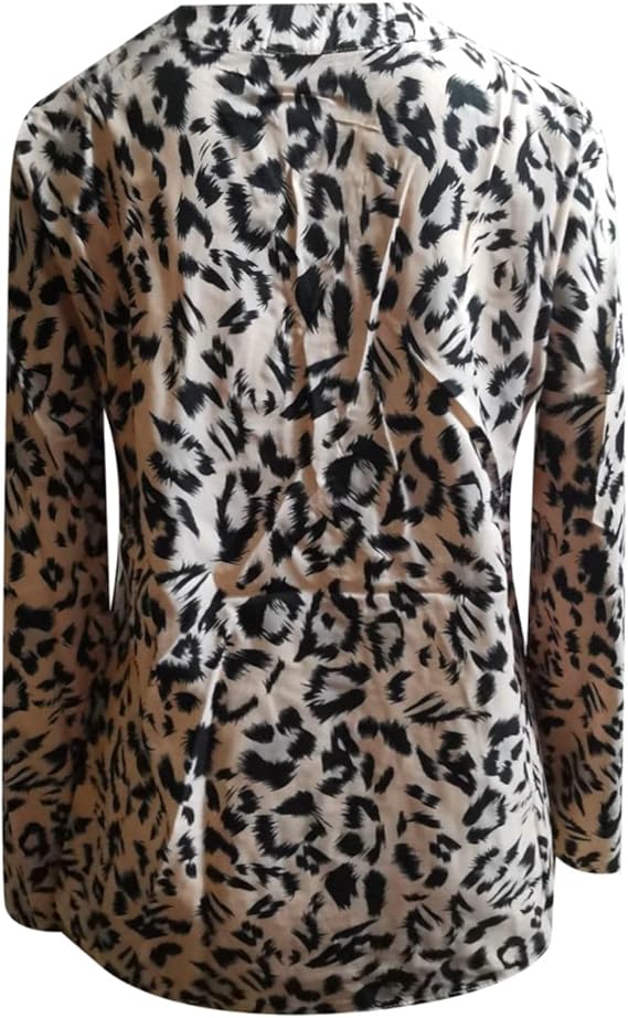 Mirla | Trendig blus i leo-mönster-Eva Jonsson