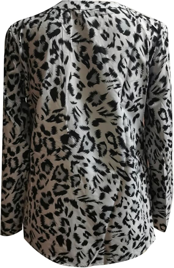 Mirla | Trendig blus i leo-mönster-Eva Jonsson