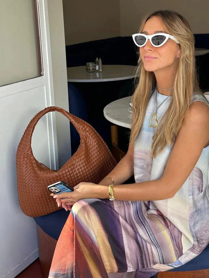 Mirla | Trendy Flätad Väska-Eva Jonsson