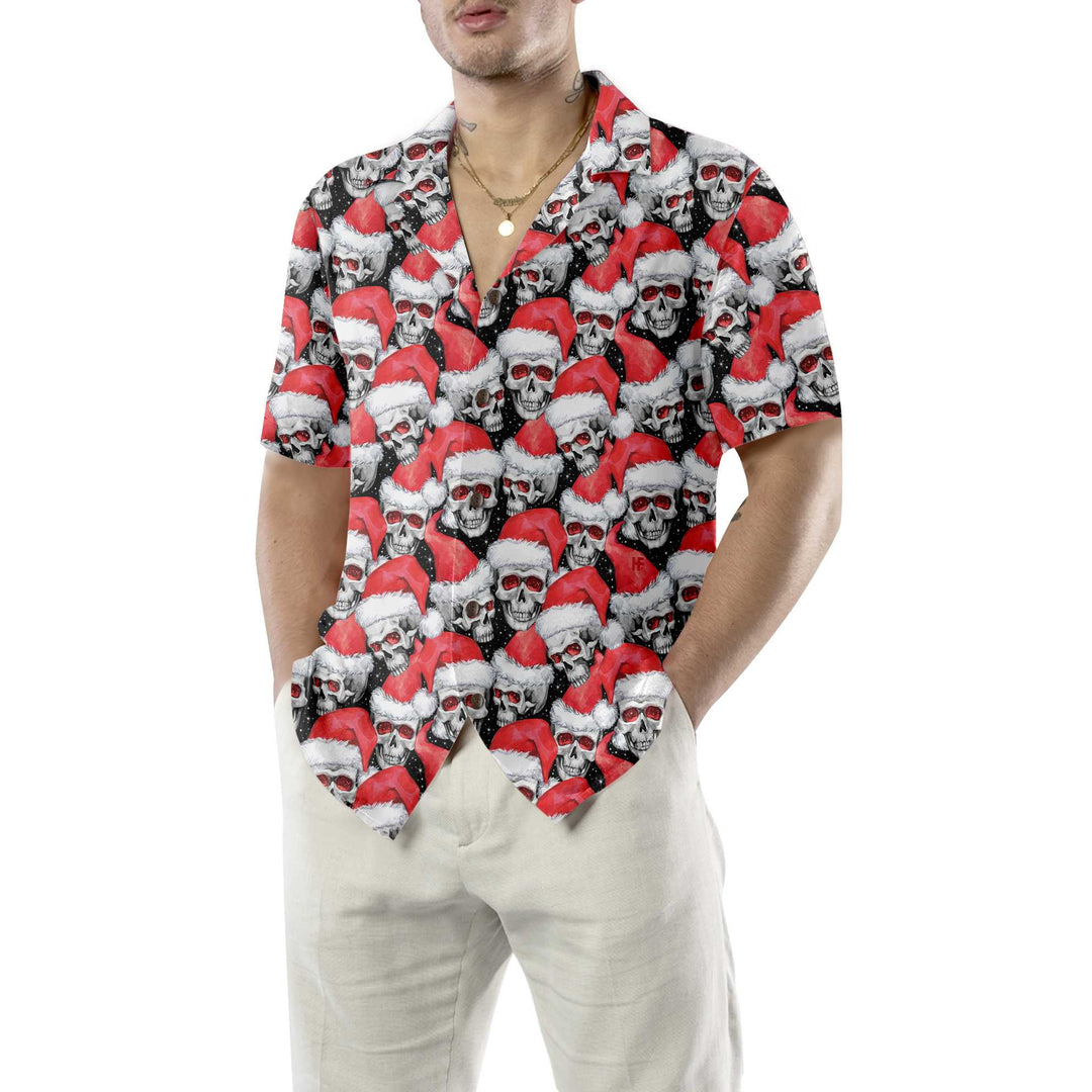 Mirla | Trendy Julskalle Hawaiian Skjorta Cool Jul Hawaiian Skjorta-Eva Jonsson