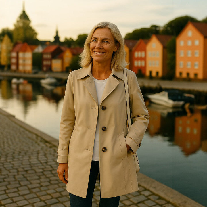Mirla | Trendy vår trenchcoat-Eva Jonsson
