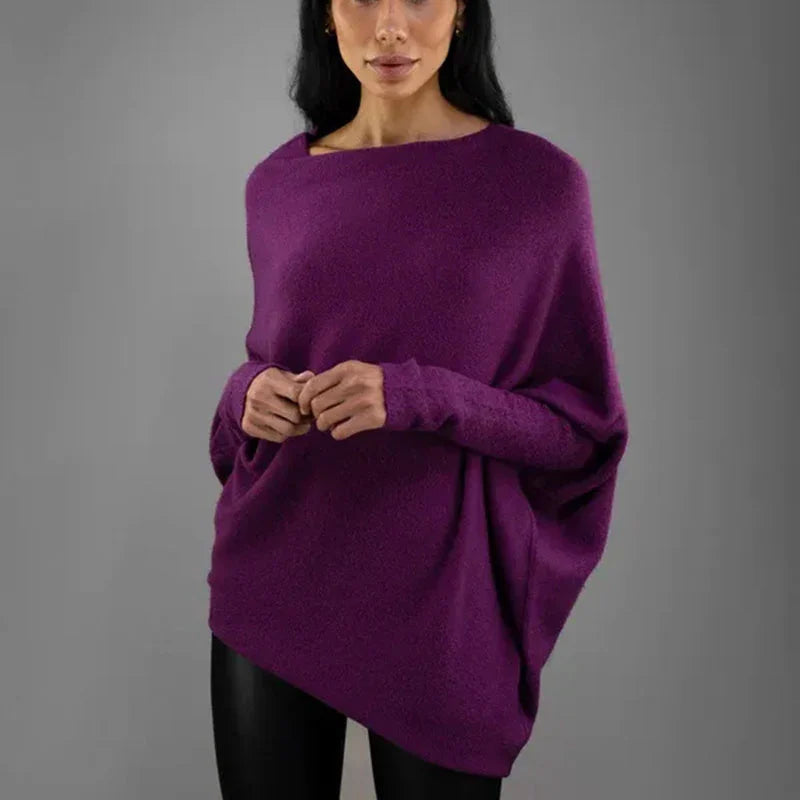 Mirla | Tröja Mjuk Oversize Elegant och Bekväm-Eva Jonsson