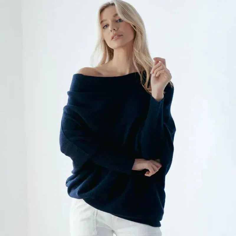 Mirla | Tröja Mjuk Oversize Elegant och Bekväm-Eva Jonsson