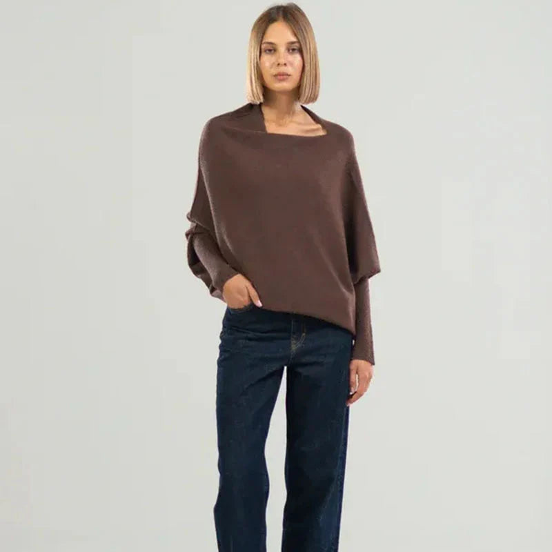 Mirla | Tröja Mjuk Oversize Elegant och Bekväm-Eva Jonsson