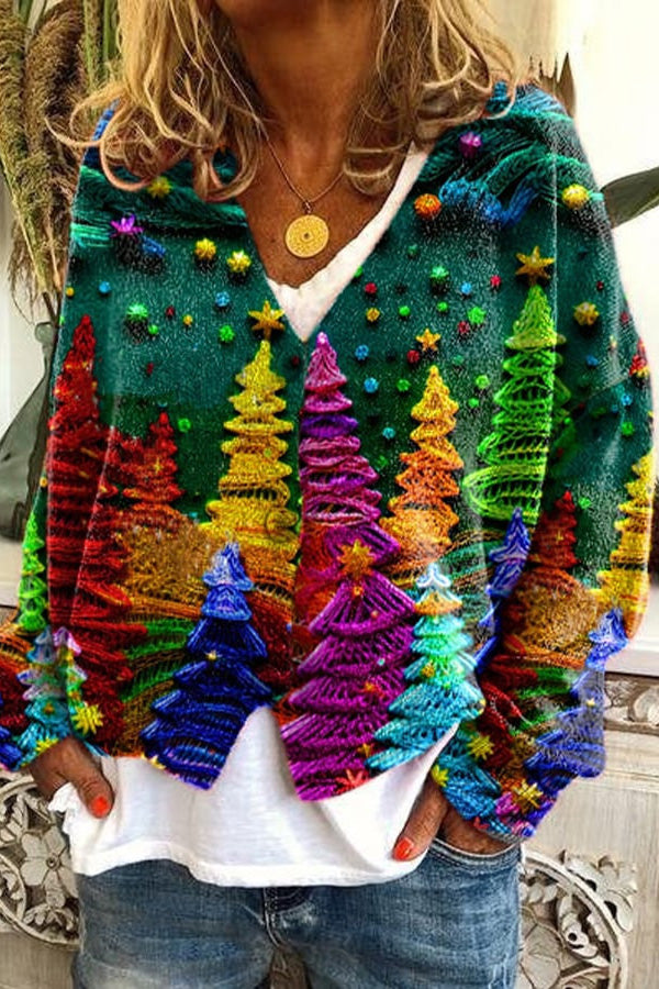 Mirla | Tryckt Boho-väst i vintage-stil-Eva Jonsson