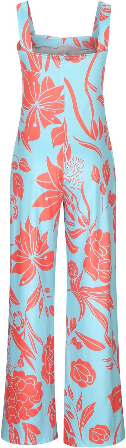 Mirla | Tryckt Moderiktig Jumpsuit-Eva Jonsson