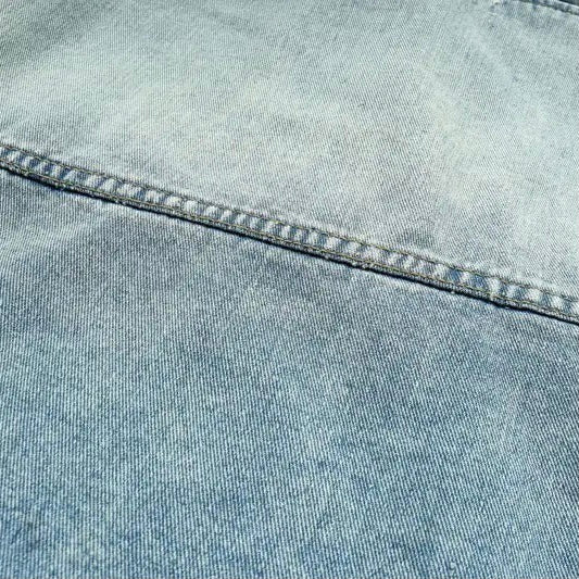 Mirla | Tvättad denimjacka med huva-Eva Jonsson