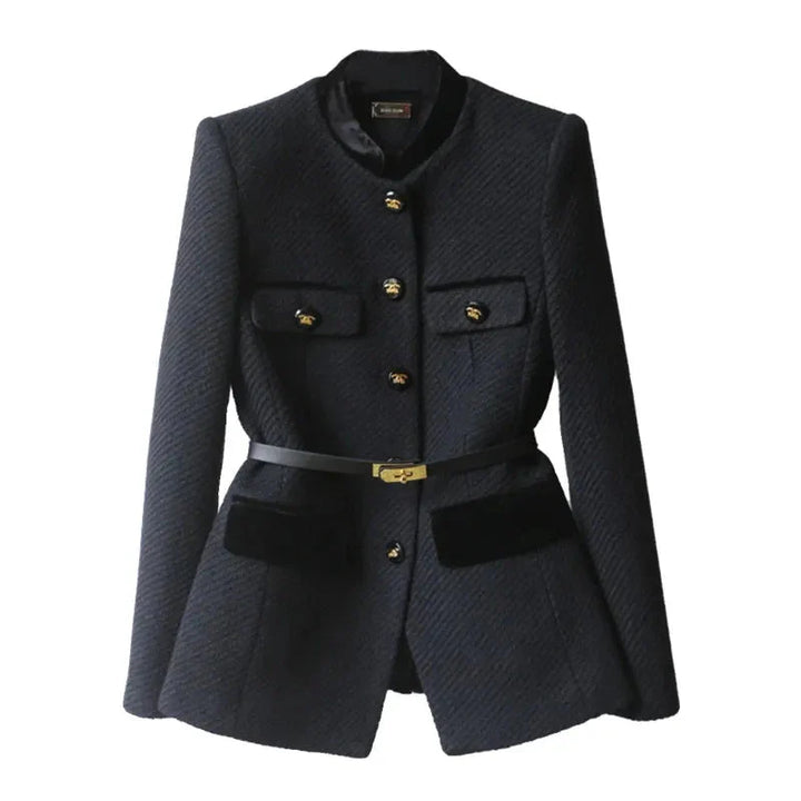 Mirla | Tweed Bälte Blazer-Eva Jonsson