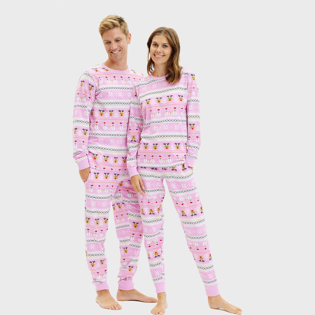 Mirla | Ultimativ Julpyjamas Rosa - Dam-Eva Jonsson