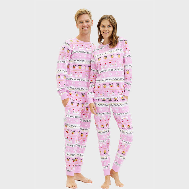 Mirla | Ultimativ Julpyjamas Rosa - Herrar-Eva Jonsson