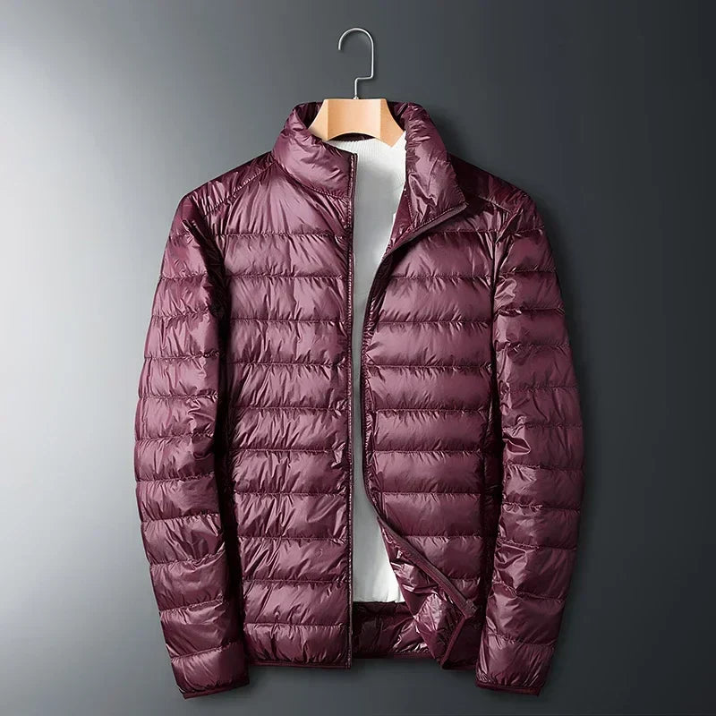 Mirla | Ultra Light Duck Feather Jacket för Män-Eva Jonsson