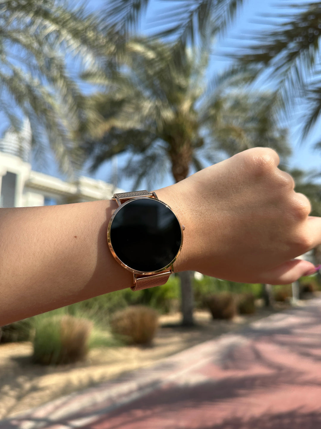 Mirla | Ultra Tunn Elegant Dam Smartwatch-Eva Jonsson