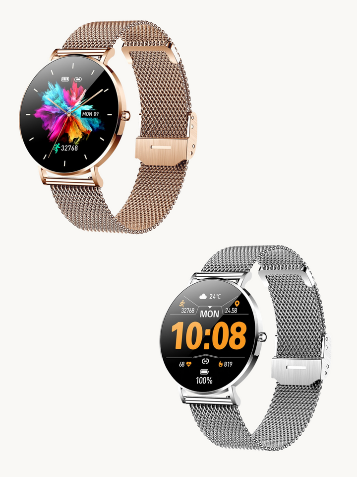 Mirla | Ultra Tunn Elegant Dam Smartwatch-Eva Jonsson