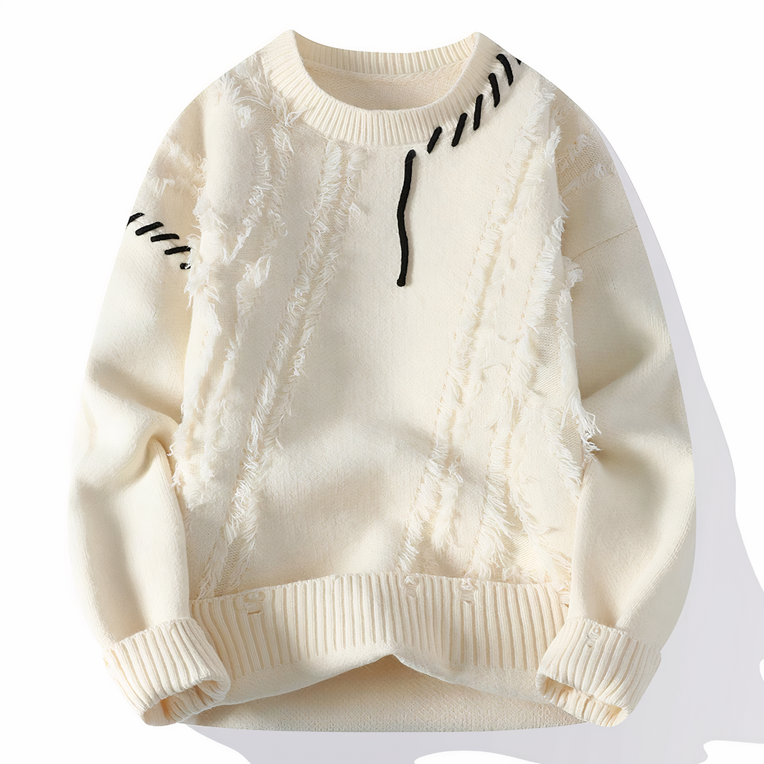 Mirla | Unik Patchworktröja-Eva Jonsson