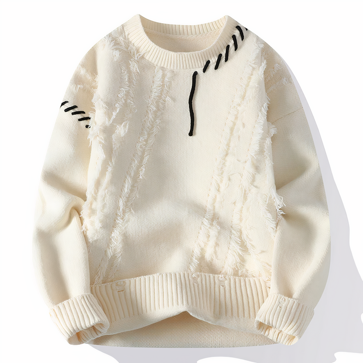 Mirla | Unik Patchworktröja-Eva Jonsson
