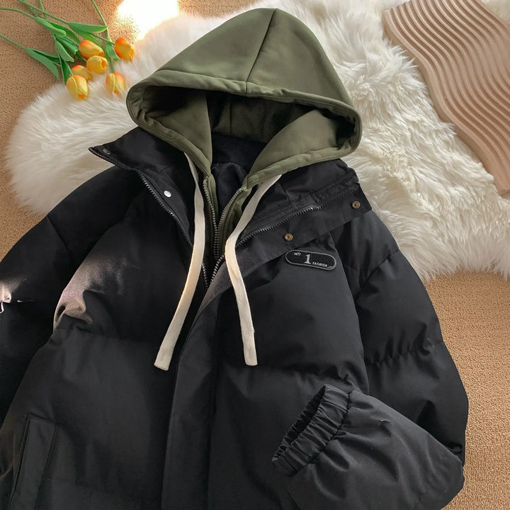 Mirla | Unisex Mantel med Huva-Eva Jonsson