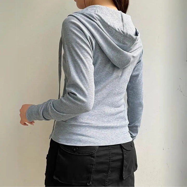 Mirla | Urban Chic Dragkedja Sweatshirt-Eva Jonsson