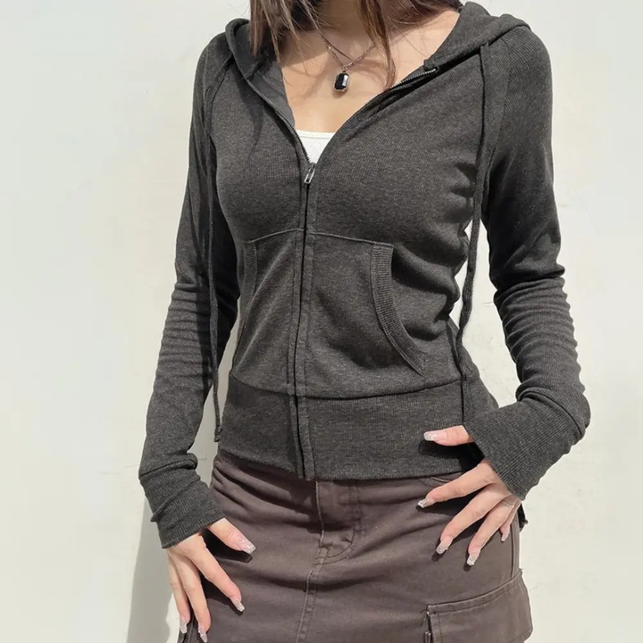 Mirla | Urban Chic Dragkedja Sweatshirt-Eva Jonsson