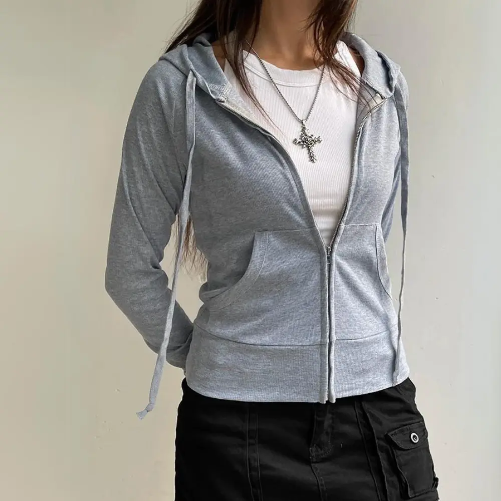 Mirla | Urban Chic Dragkedja Sweatshirt-Eva Jonsson