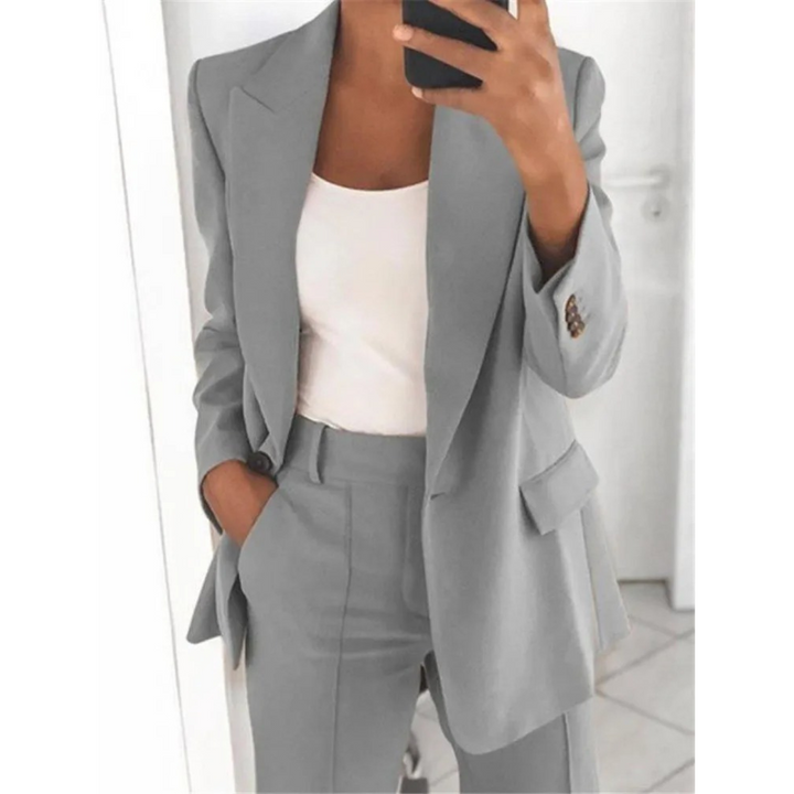 Mirla | Urring Långärmad Kontor Dam Blazer-Eva Jonsson