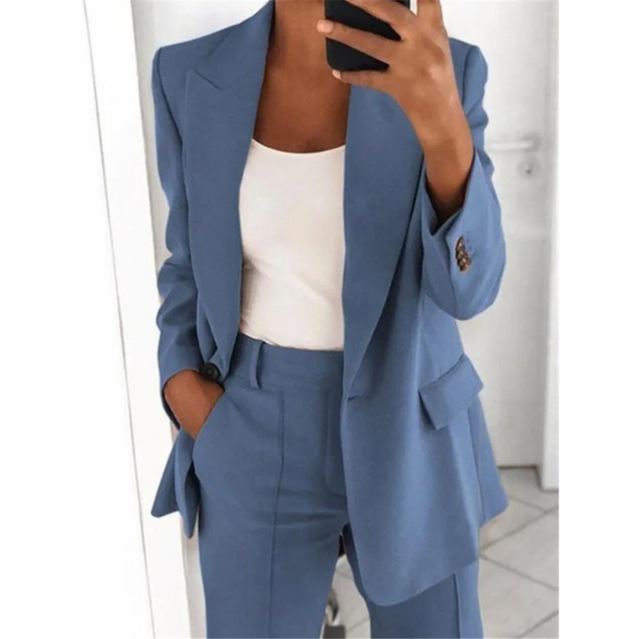 Mirla | Urring Långärmad Kontor Dam Blazer-Eva Jonsson