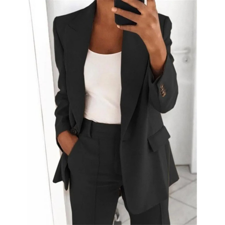 Mirla | Urring Långärmad Kontor Dam Blazer-Eva Jonsson