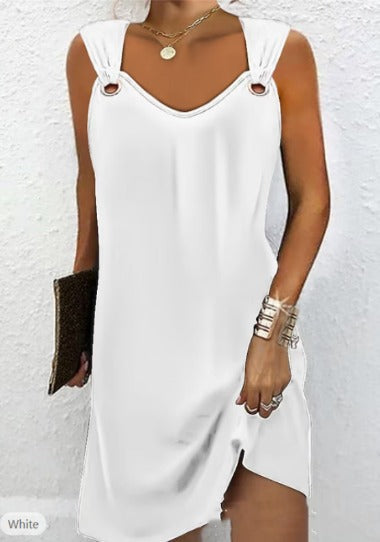 Mirla | Utan ärm Snyggt Sommardress-Eva Jonsson