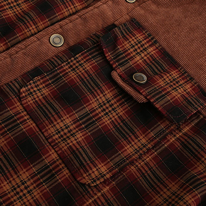 Mirla | Utomhus Flanelljacka I Skogsarbetarstil med Fleece - Fritids- och Arbetsjacka-Eva Jonsson