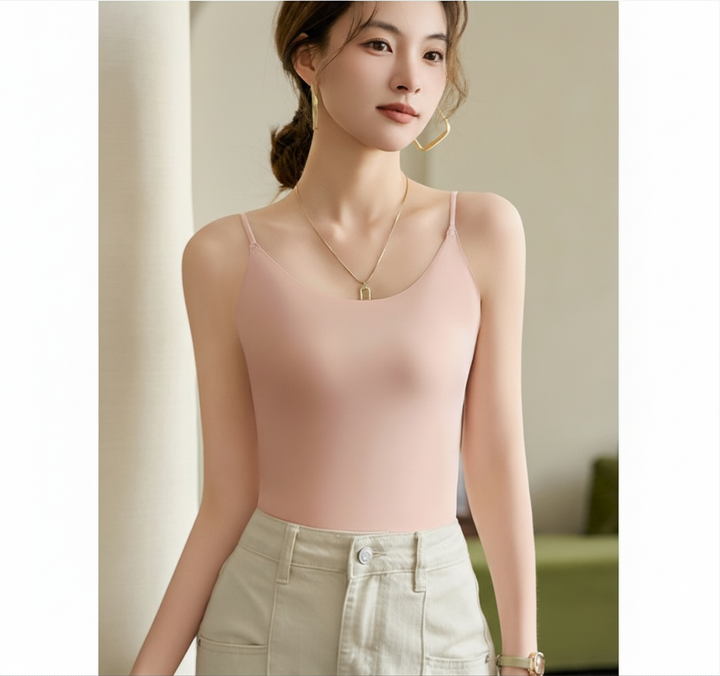 Mirla | V-hals Spaghetti Top-Eva Jonsson