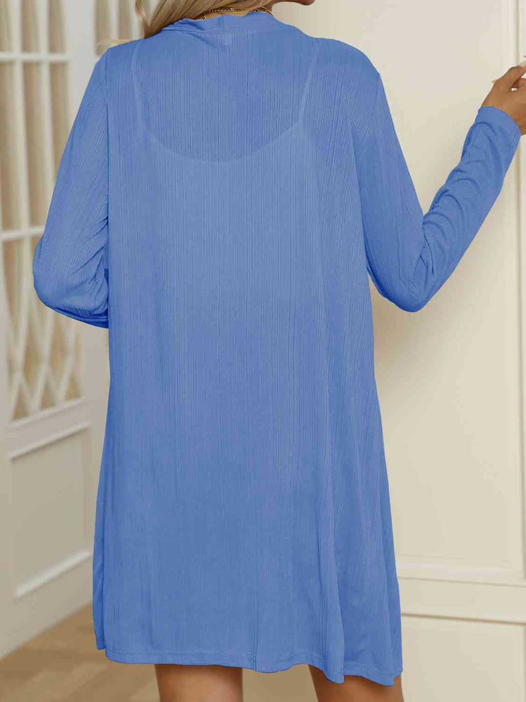 Mirla | V-ringad Knapptopp Långärmad Cardigan-Eva Jonsson