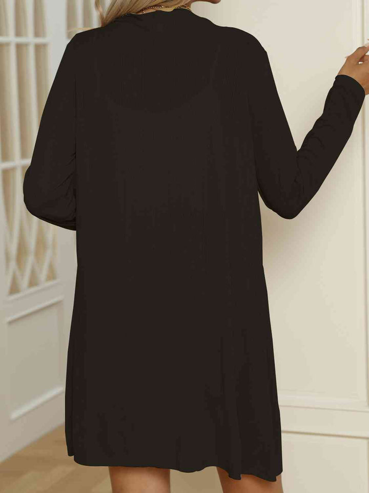 Mirla | V-ringad Knapptopp Långärmad Cardigan-Eva Jonsson